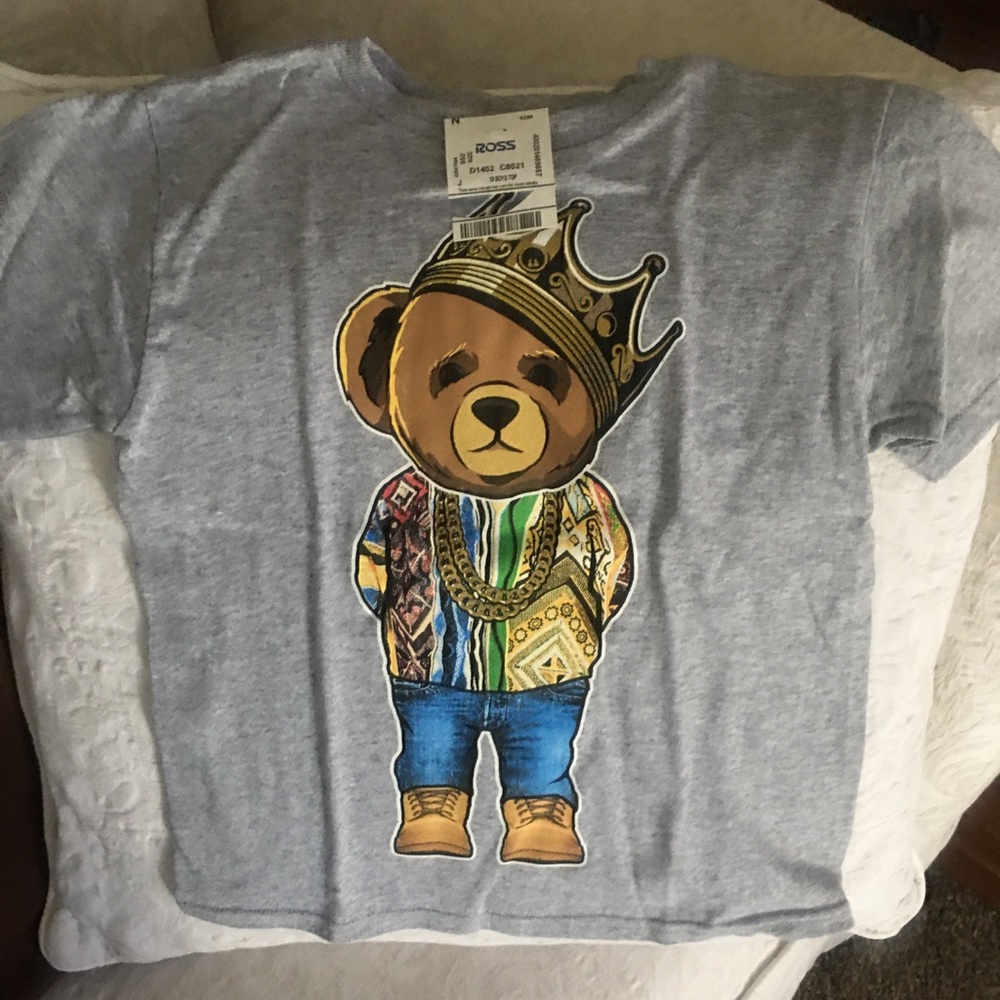 4T Child’s Gray Short Sleeve Top